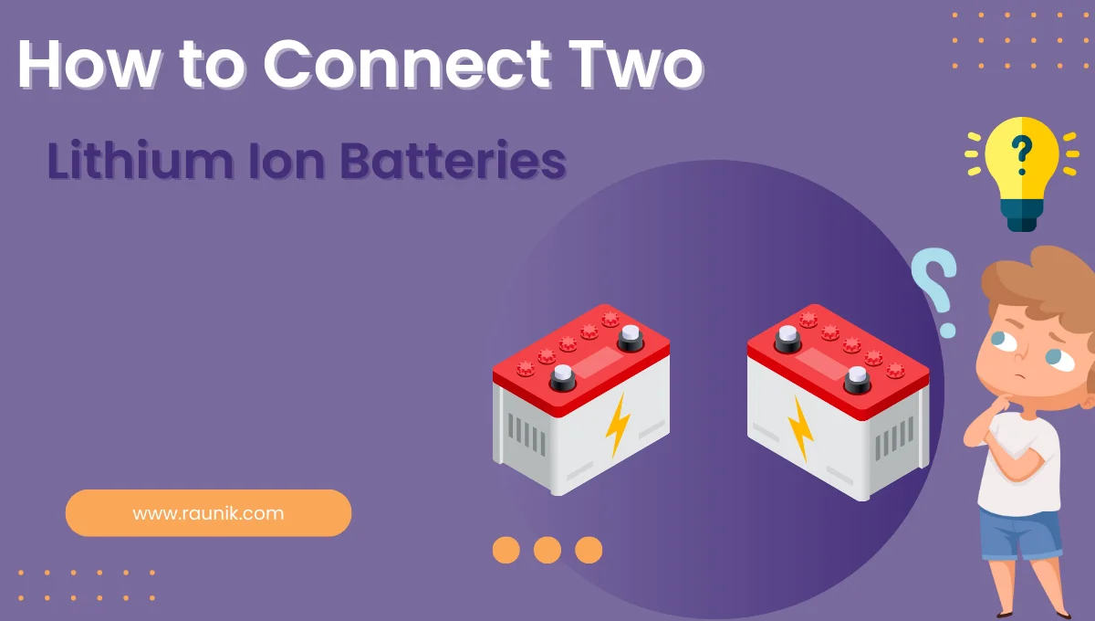 How to Connect Two Lithium Ion